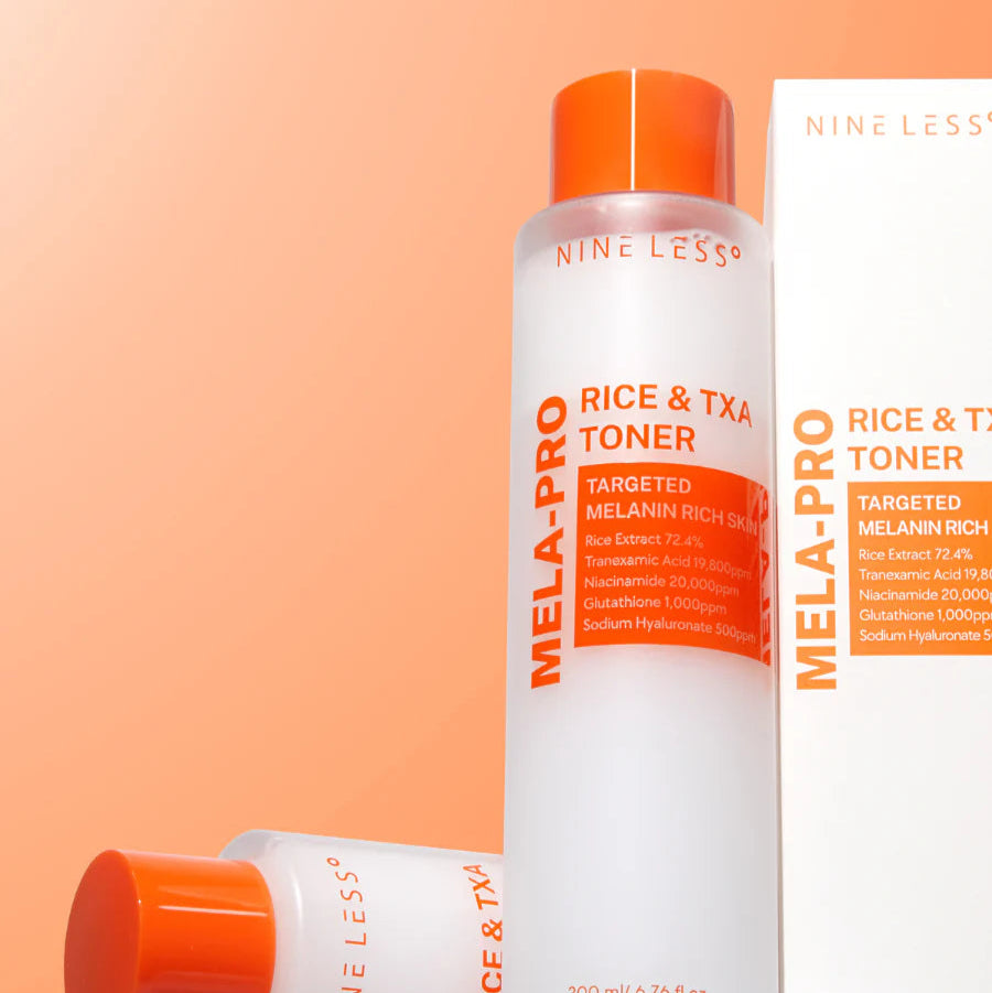NINE LESS - MELA-PRO Rice &amp; TXA Toner (200ml) - v7 - Seoulful Skincare