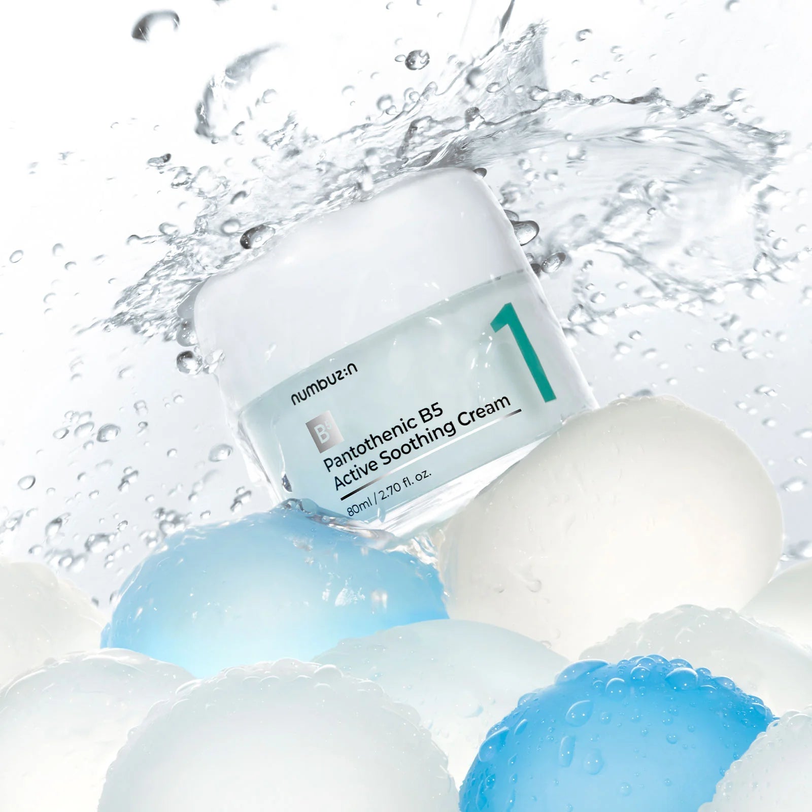 Numbuzin - No.1 Pantothenic B5 Active Soothing Cream (80ml) - v2 - Seoulful Skincare