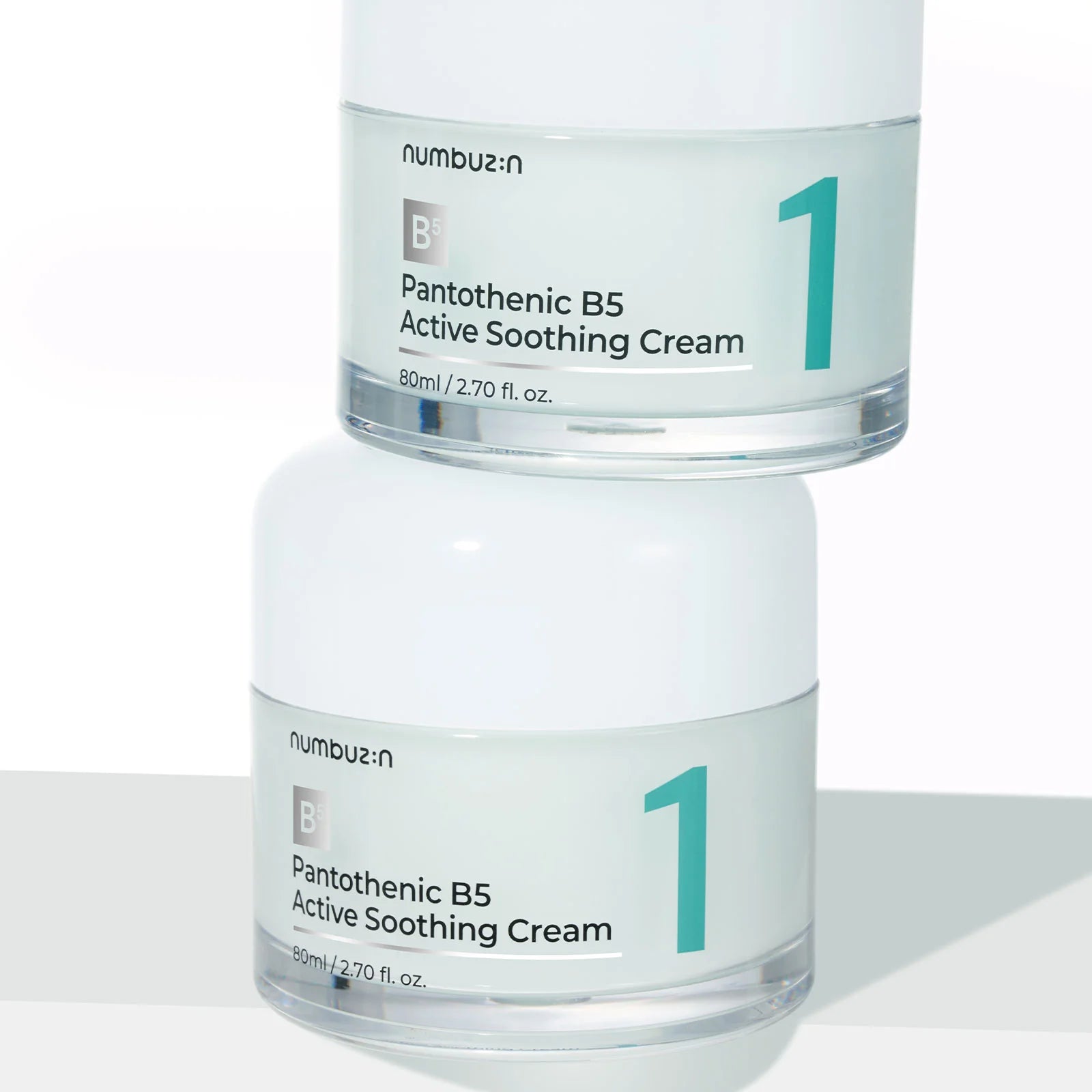Numbuzin - No.1 Pantothenic B5 Active Soothing Cream (80ml) - v5 - Seoulful Skincare