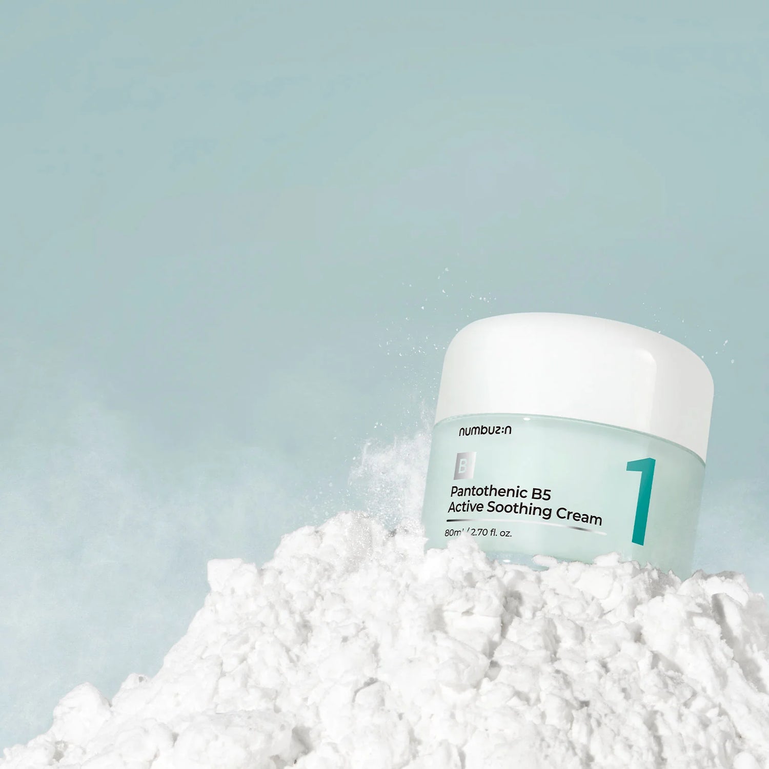 Numbuzin - No.1 Pantothenic B5 Active Soothing Cream (80ml) - v6 - Seoulful Skincare