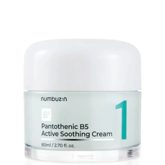 Numbuzin - No.1 Pantothenic B5 Active Soothing Cream (80ml) 1 - Seoulful Skincare
