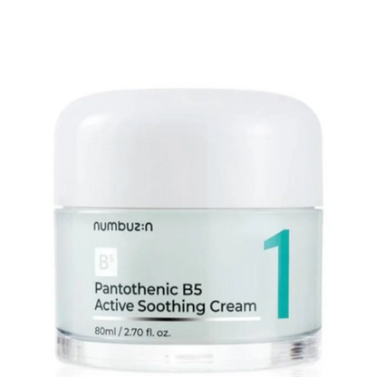 Numbuzin - No.1 Pantothenic B5 Active Soothing Cream (80ml) 1 - Seoulful Skincare