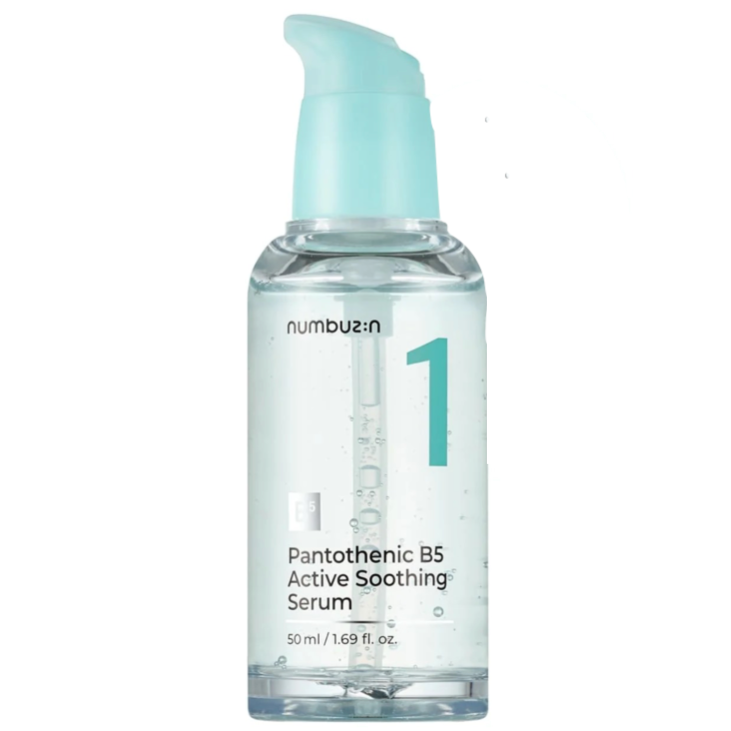 Numbuzin - No.1 Pantothenic B5 Active Soothing Serum (50ml) - Seoulful Skincare