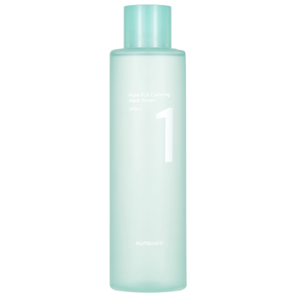 Numbuzin - No.1 Pure-Full Calming Herb Toner (300ml) - Seoulful Skincare
