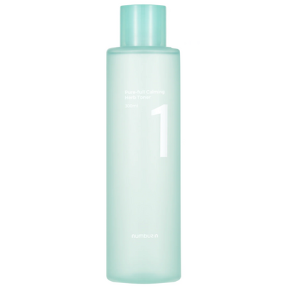 Numbuzin - No.1 Pure-Full Calming Herb Toner (300ml) - Seoulful Skincare
