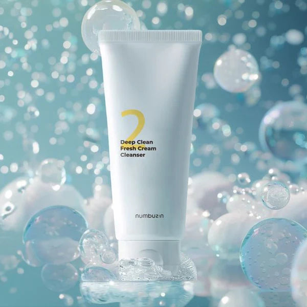 Numbuzin - No.2 Deep Clean Fresh Cream Cleanser - v5 - Seoulful Skincare