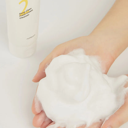 Numbuzin - No.2 Deep Clean Fresh Cream Cleanser - v6 - Seoulful Skincare