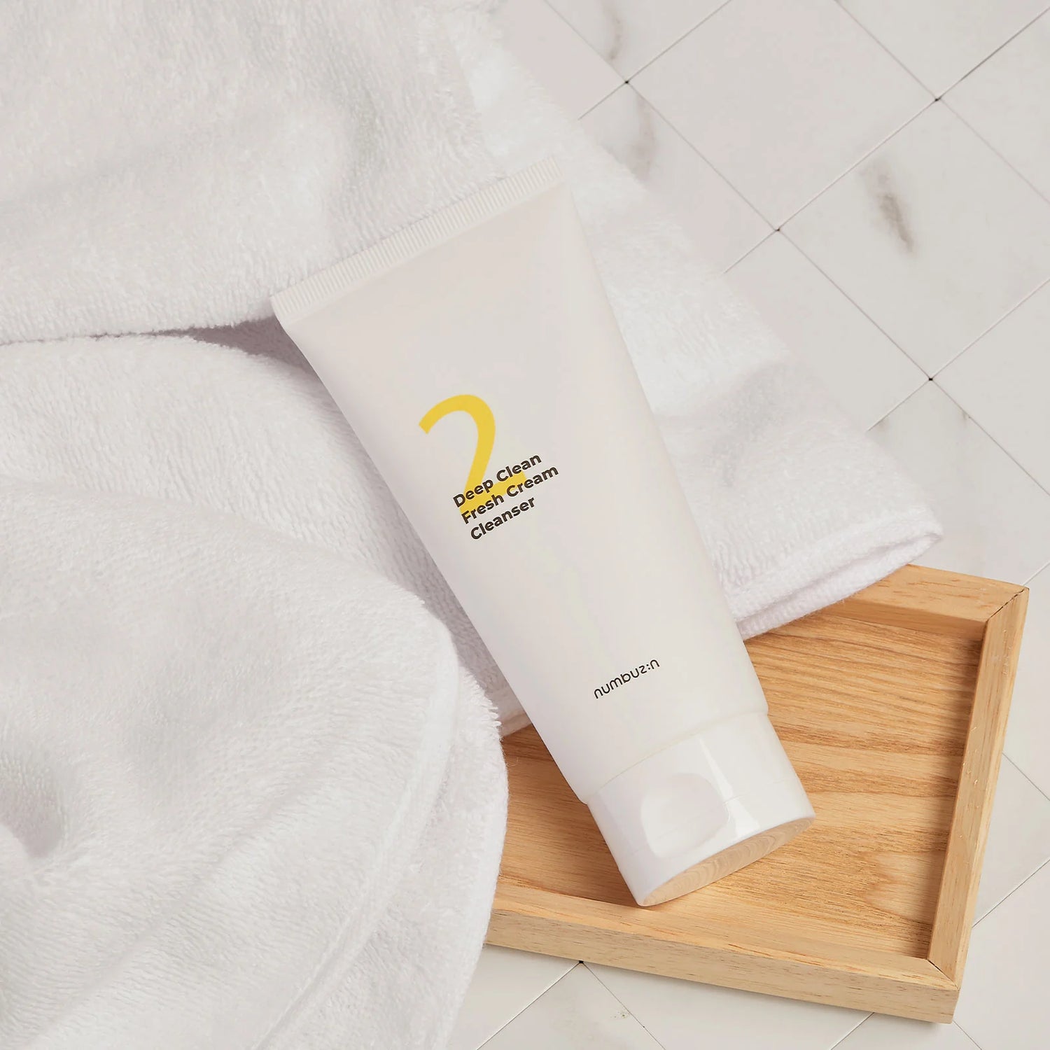 Numbuzin - No.2 Deep Clean Fresh Cream Cleanser - v7 - Seoulful Skincare