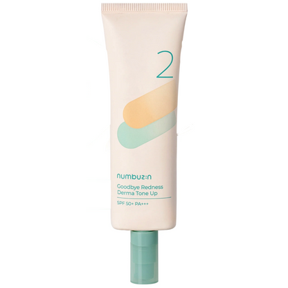 Numbuzin - No.2 Goodbye Redness Derma Tone Up SPF50+ PA+++ - Seoulful Skincare