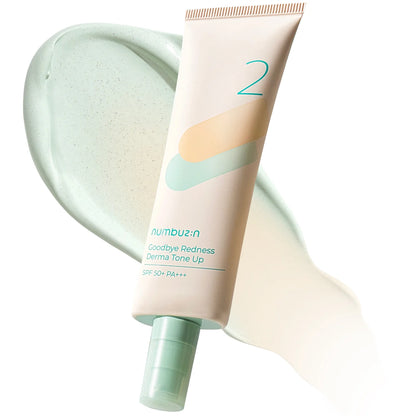 Numbuzin - No.2 Goodbye Redness Derma Tone Up SPF50+ PA+++ - v7 - Seoulful Skincare