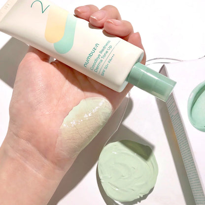 Numbuzin - No.2 Goodbye Redness Derma Tone Up SPF50+ PA+++ - v - Seoulful Skincare