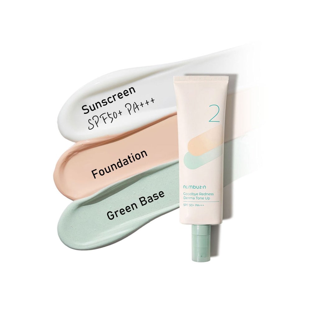 No.2 Goodbye Redness Derma Tone Up SPF50+ PA+++ (50ml)