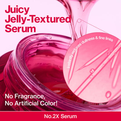 Numbuzin - No.2 Rose PDRN Collagen 2X Plumping Serum - v4 - Seoulful Skincare
