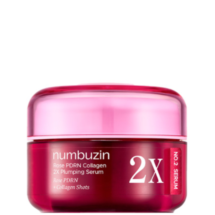 Numbuzin - No.2 Rose PDRN Collagen 2X Plumping Serum (30ml)10  - Seoulful Skincare