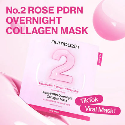Numbuzin_-_No.2_Rose_PDRN_Overnight_Collagen_Mask_1ea_2_-_Seoulful_Skincare