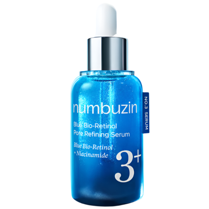 Numbuzin - No.3 Blue Bio-Retinol Pore Refining Serum - Seoulful Skincare