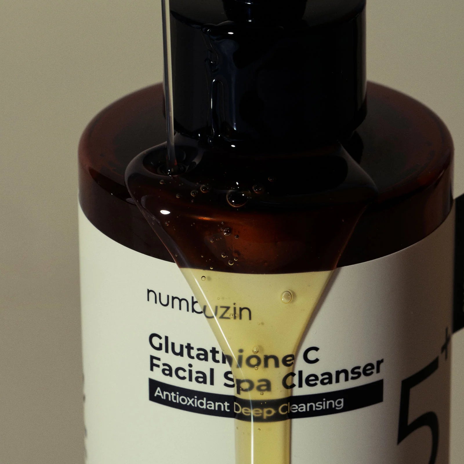 Numbuzin - No.5+ Glutathione Vitamin Facial Spa Cleanser (200ml) - v3 - Seoulful Skincare
