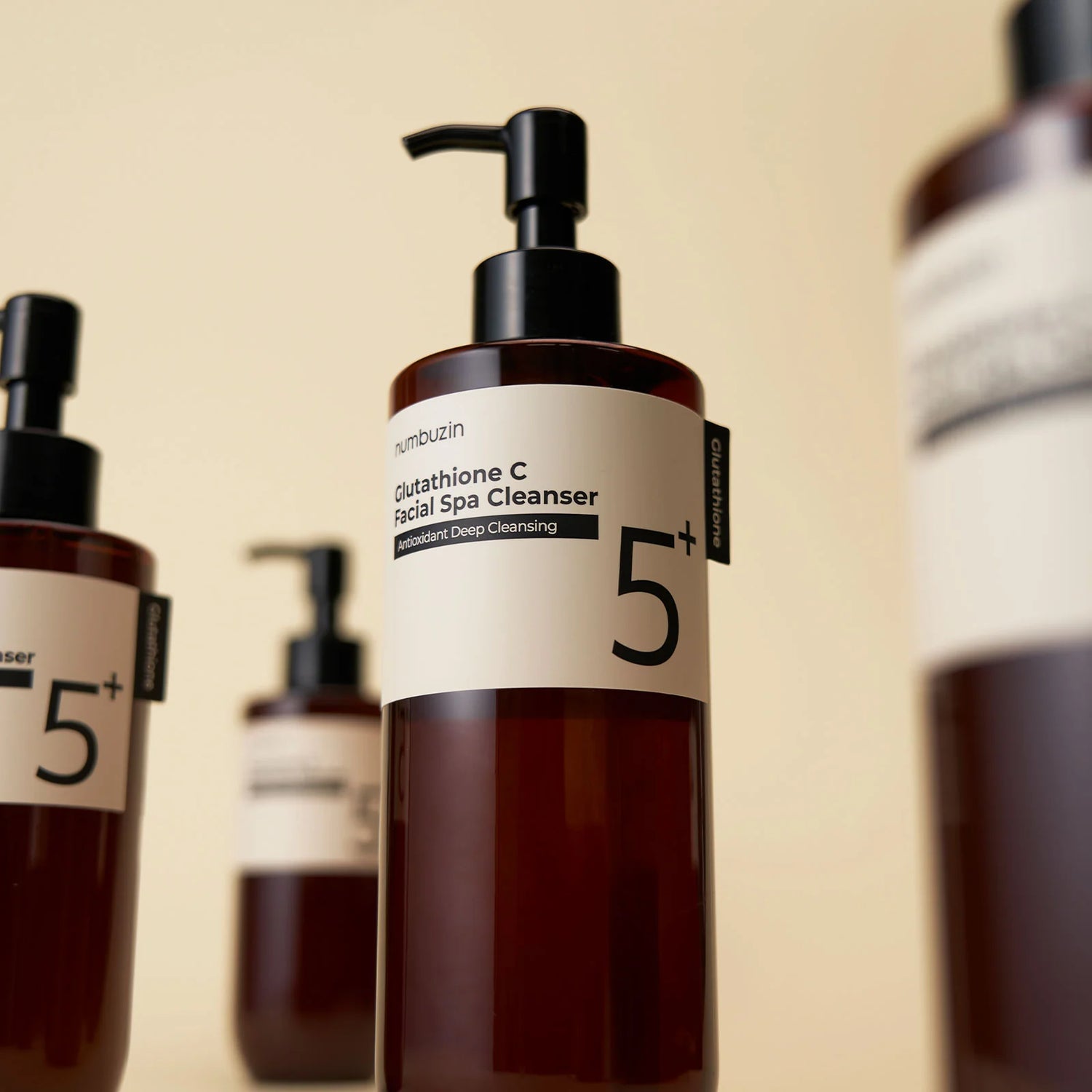 Numbuzin - No.5+ Glutathione Vitamin Facial Spa Cleanser (200ml) - v - Seoulful Skincare