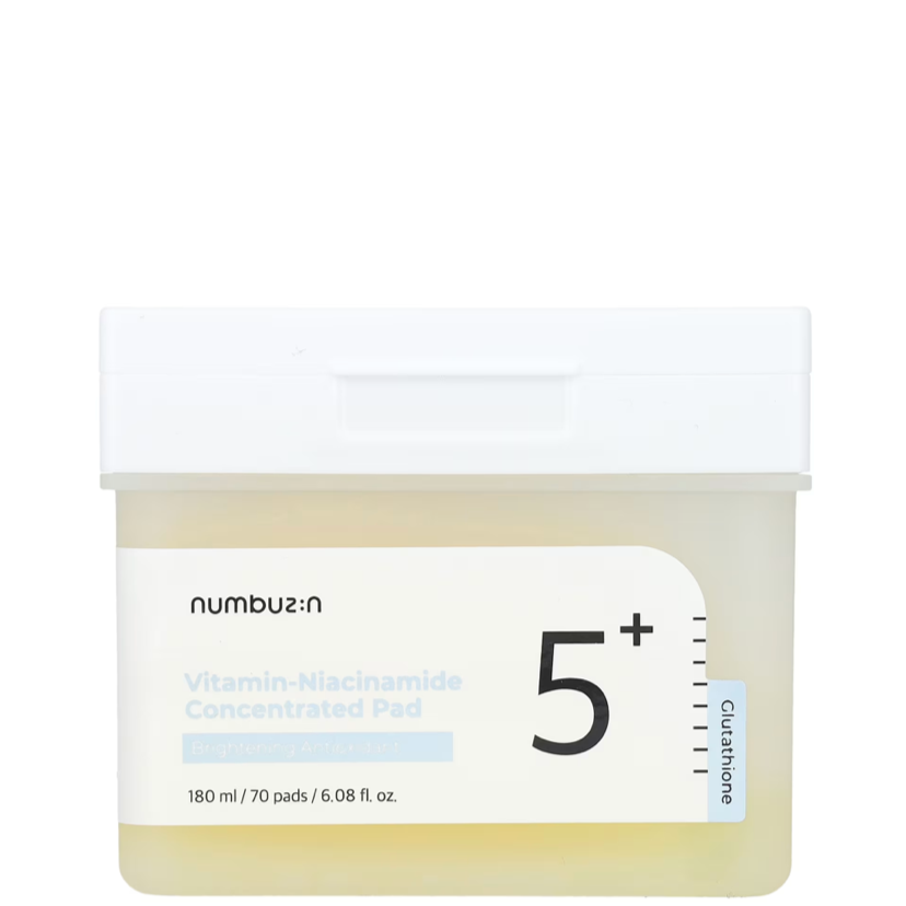 Numbuzin - No.5+ Vitamin-Niacinamide Concentrated Pad (70 pads) 1 - Seoulful Skincare