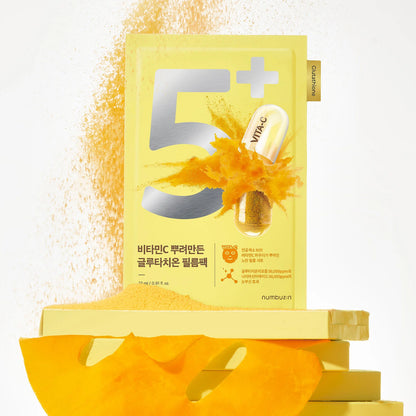 Numbuzin - No.5+ Vitamin Spotlight Sheet Mask (1pc) - v3 - Seoulful Skincare