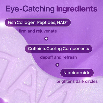 Numbuzin - No.9 NAD+ Collagen Under Eye Patches (5 Pairs) 5 - Seoulful Skincare