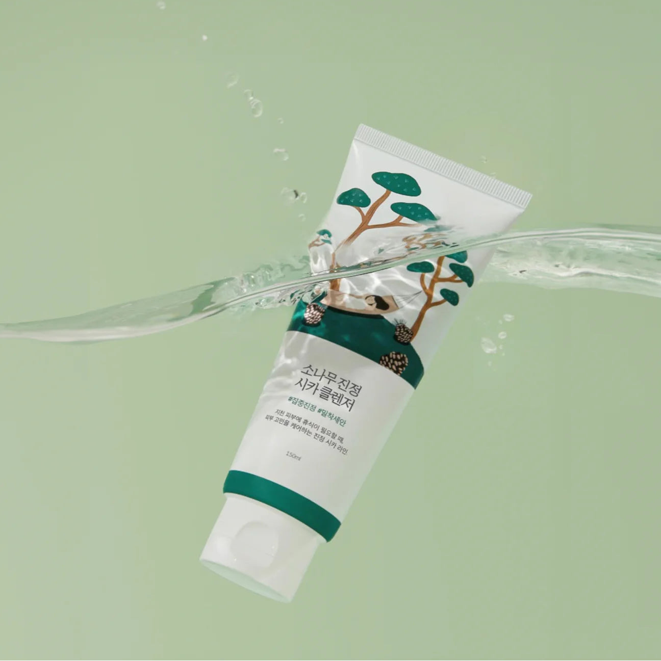 Round Lab - Pine Calming Cica Cleanser (150ml) - v5 - Seoulful Skincare