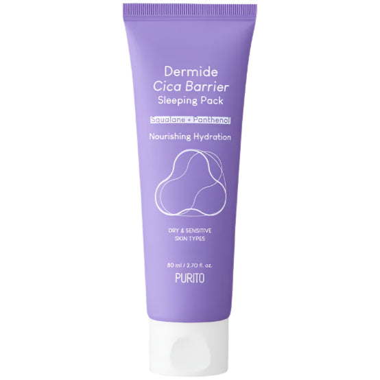 Purito - Dermide Cica Barrier Sleeping Pack (80ml) - Seoulful Skincare