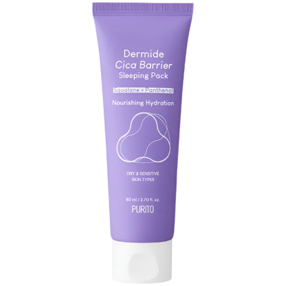 Purito - Dermide Cica Barrier Sleeping Pack (80ml) - Seoulful Skincare