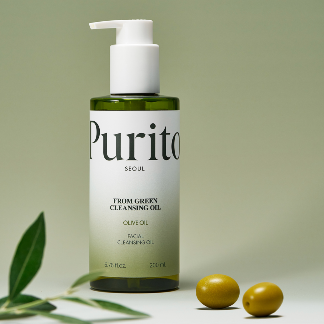 Purito - From Green Cleansing Oil (200ml) - v4 - Seoulful SKincare