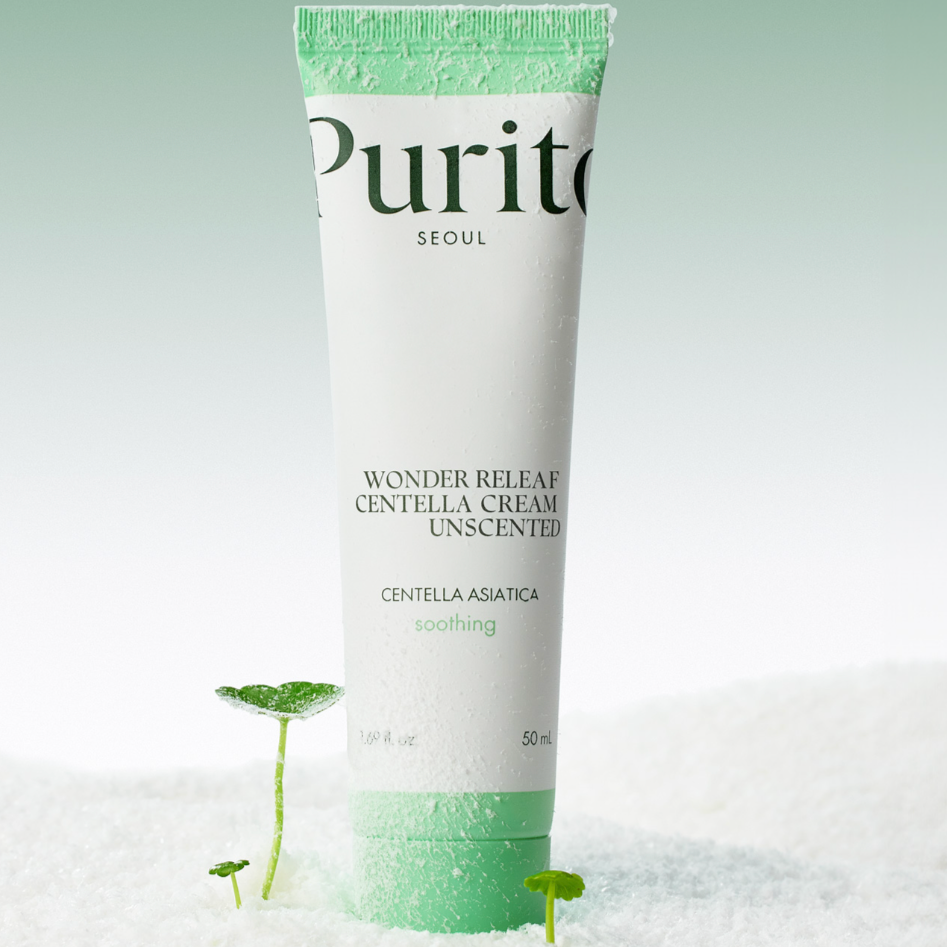Purito - Wonder Releaf Centella Cream Unscented (50ml) - v8 - Seoulful Skincare