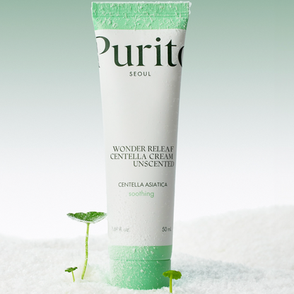 Purito - Wonder Releaf Centella Cream Unscented (50ml) - v8 - Seoulful Skincare