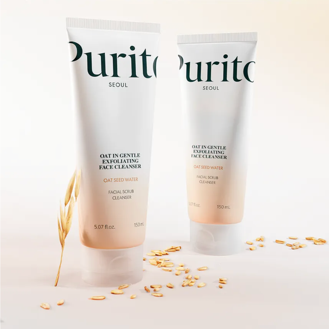 Purito SEOUL - Oat-In Gentle Exfoliating Face Cleanser (150ml) - v5 - Seoulful Skincare