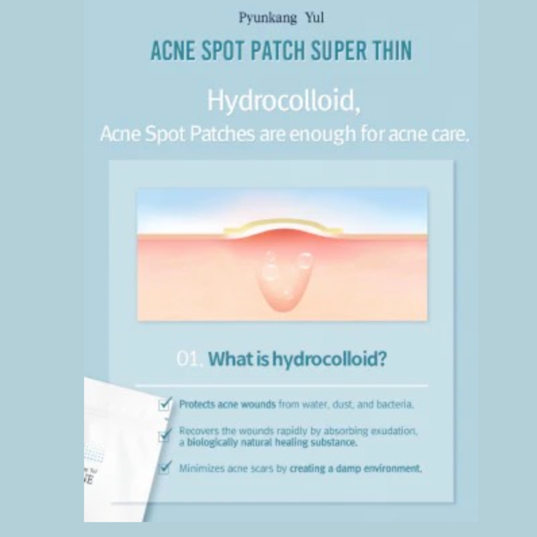 Pyunkang Yul - ACNE Spot Patch Super Thin (15 Patches) Info4 - Seoulful Skincare