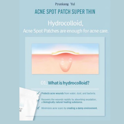 Pyunkang Yul - ACNE Spot Patch Super Thin (15 Patches) Info4 - Seoulful Skincare