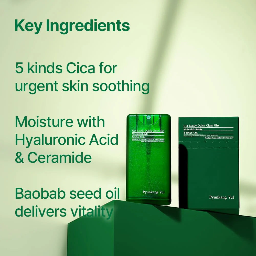 Pyunkang Yul - Get Ready Quick Clear Mist (15ml) Info2 - Seoulful Skincare