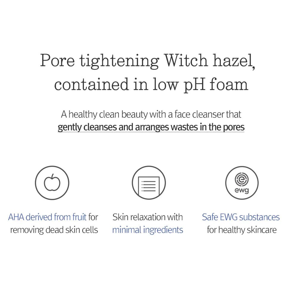 Basic Line - [Renewed] Low pH Pore Deep Cleansing Foam (100ml)