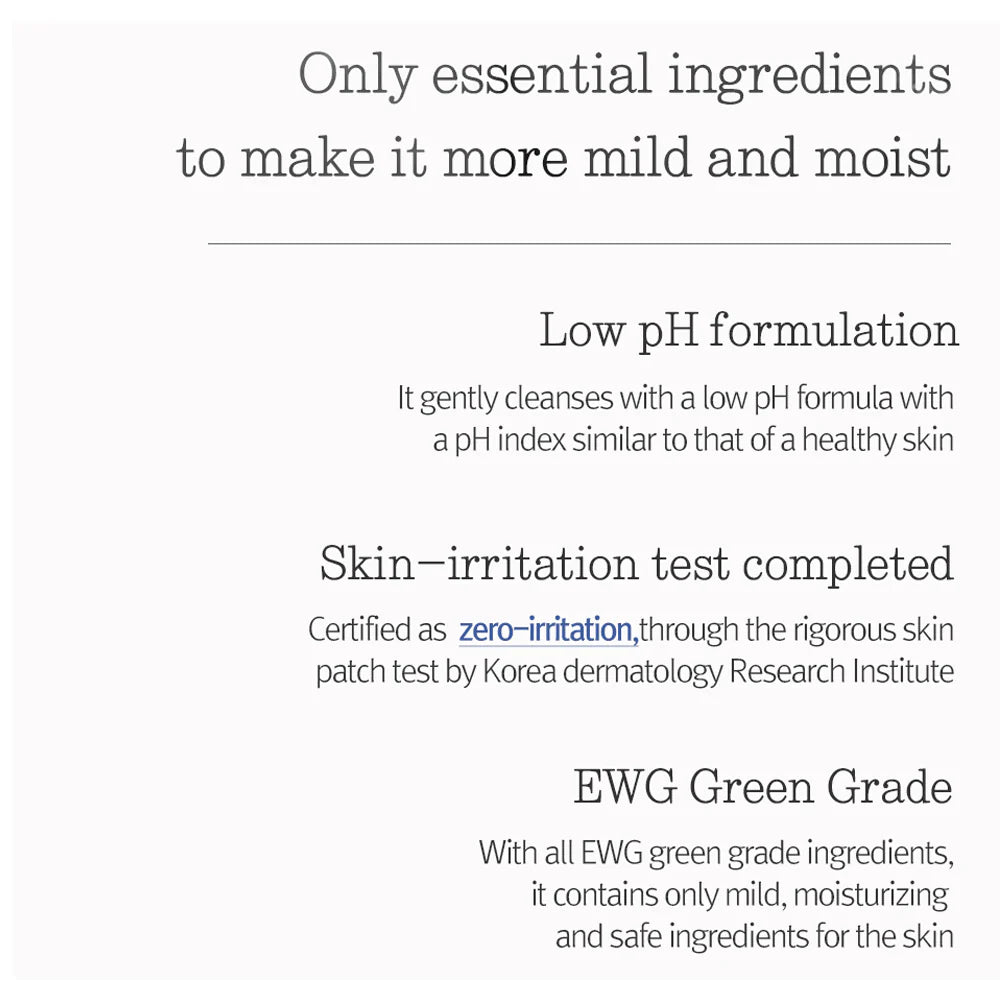 Basic Line - [Renewed] Low pH Pore Deep Cleansing Foam (100ml)
