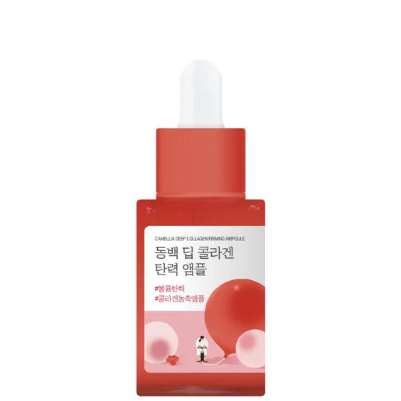 Round Lab - Camellia Deep Collagen Firming Ampoule (30ml) - Seoulful Skincare