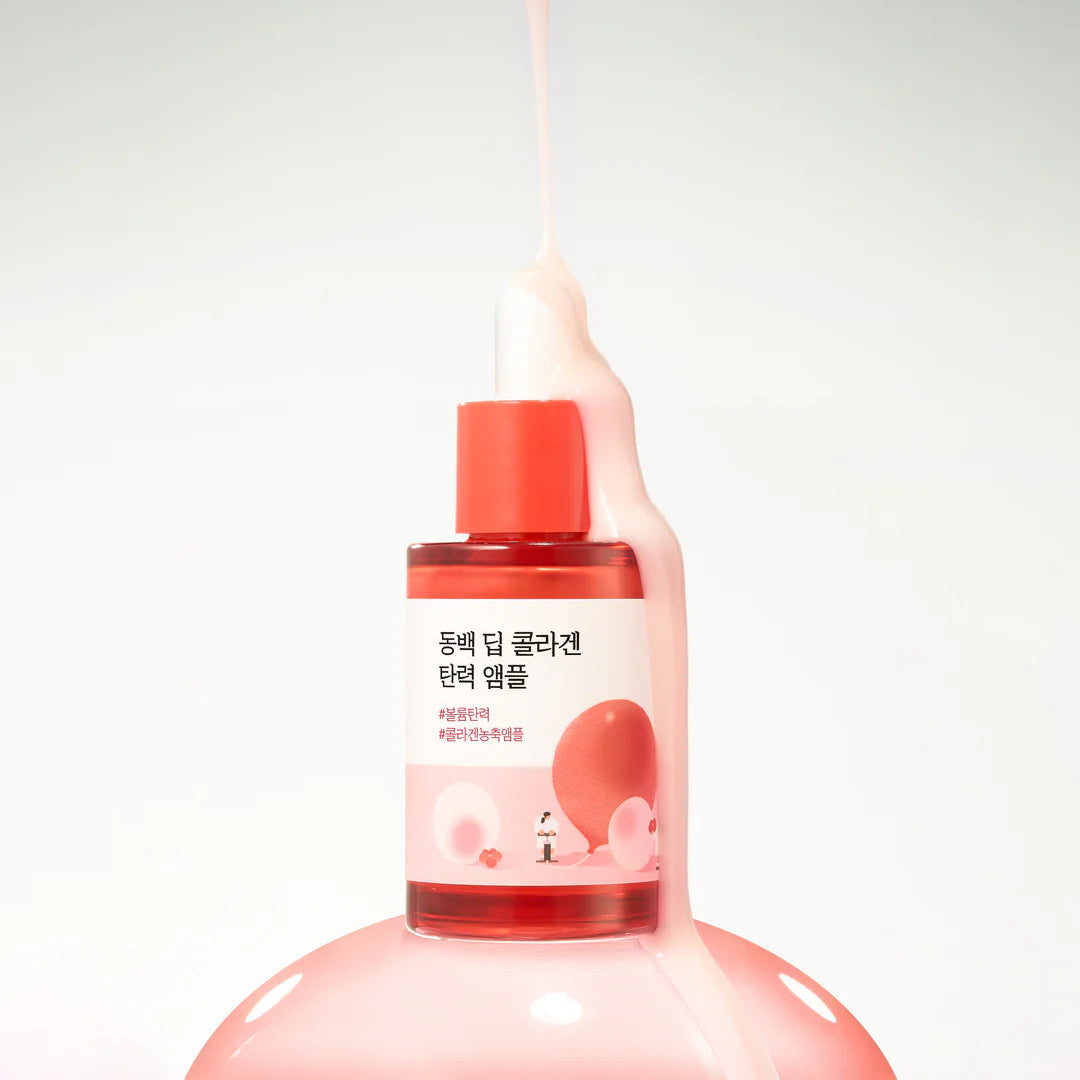 Round Lab - Camellia Deep Collagen Firming Ampoule (30ml) - v2 - Seoulful Skincare