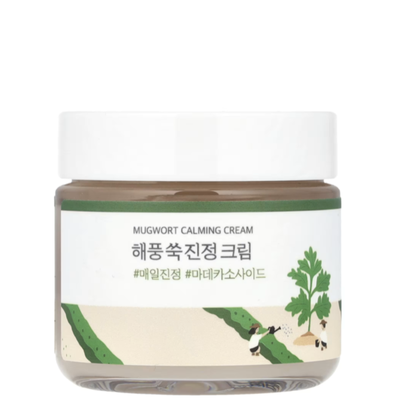 Round Lab - Mugwort Calming Cream (80ml) - Seoulful Skincare