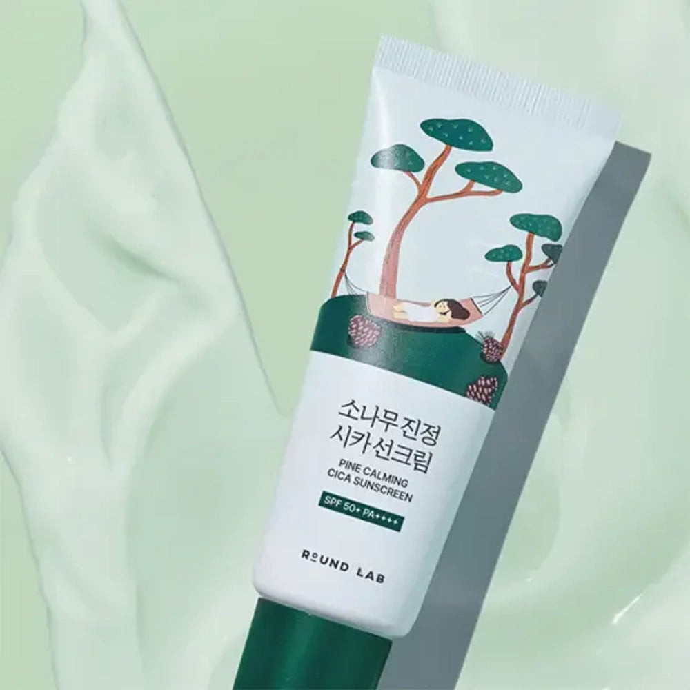Round Lab - Pine Calming Cica Sunscreen (40ml) - v2 - Seoulful Skincare