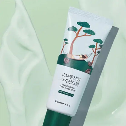 Round Lab - Pine Calming Cica Sunscreen (40ml) - v2 - Seoulful Skincare
