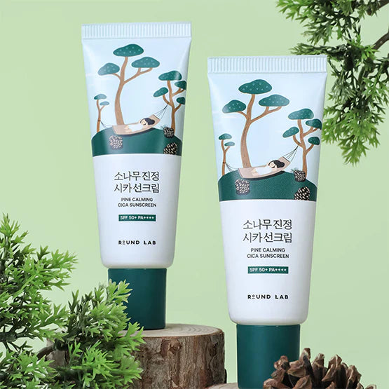 Round Lab - Pine Calming Cica Sunscreen (40ml) - v3 - Seoulful Skincare
