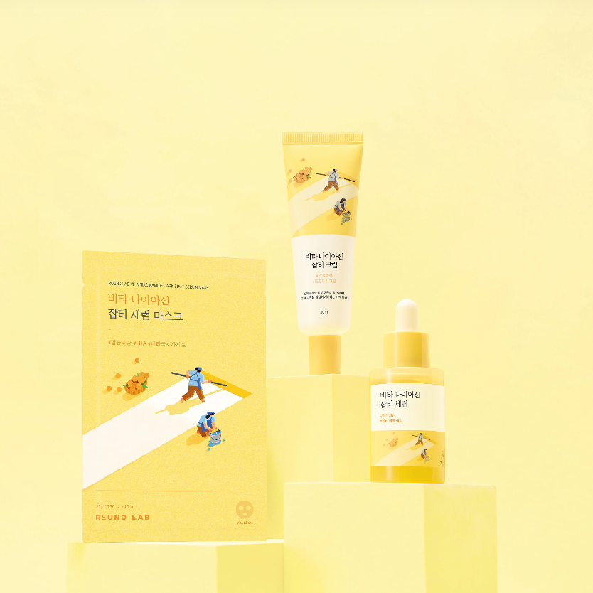 Round lab - Vita Niacinamide Dark Spot Serum Mask (1pc) - v2 - Seoulful Skincare