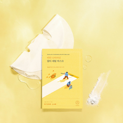 Round lab - Vita Niacinamide Dark Spot Serum Mask (1pc) - v8 - Seoulful Skincare