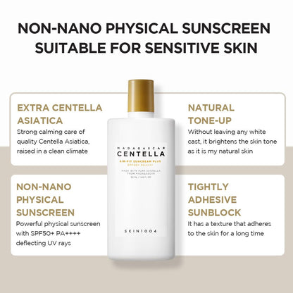 Madagascar Centella Air-Fit Suncream Plus SPF50+ PA++++ (50ml)