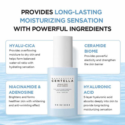 Madagascar Centella Hyalu-Cica Blue Serum (30ml/50ml)