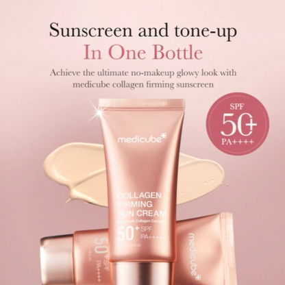 Medicube - Collagen Firming Sun Cream (50ml) - v10 - Seoulful Skincare