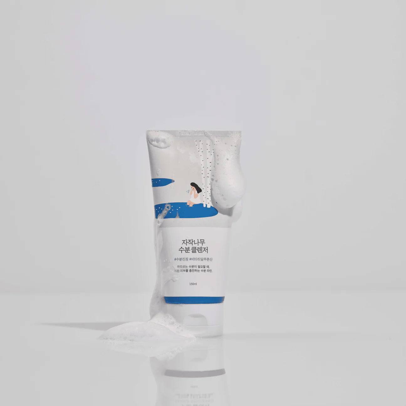 Round Lab - Birch Moisturising Cleanser (150ml) - v7 - Seoulful Skincare