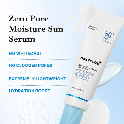 Zero Pore Moisture Sun Serum (50ml)
